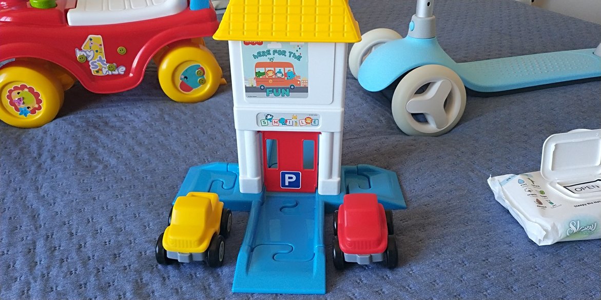 Renkli Oyuncak Araba Seti fisher Price - Görsel 2