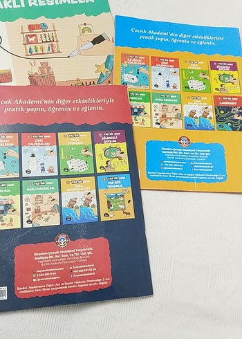 Yaz-Sil Çocuk Etkinlik Kitapları Seti - Görsel 2