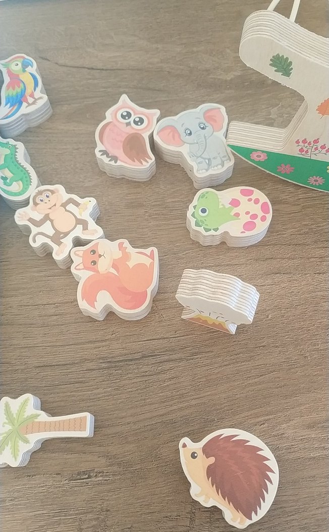 Denge Ağacı 12 Parça Eğitici Oyuncak - Görsel 3