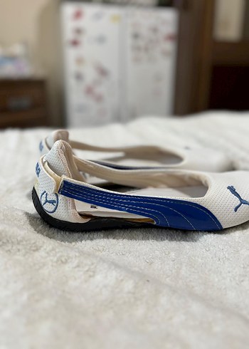 Kadın Beyaz Puma Babet Ayakkabı - Görsel 20