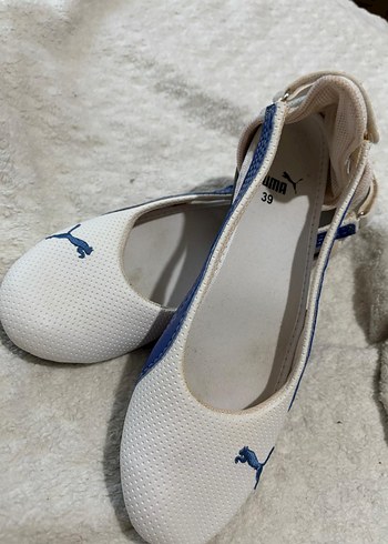 Kadın Beyaz Puma Babet Ayakkabı - Görsel 16