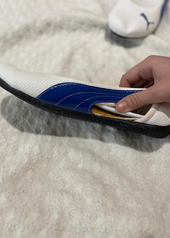 Kadın Beyaz Puma Babet Ayakkabı - Görsel 8