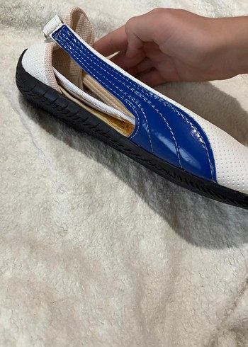 Kadın Beyaz Puma Babet Ayakkabı - Görsel 5