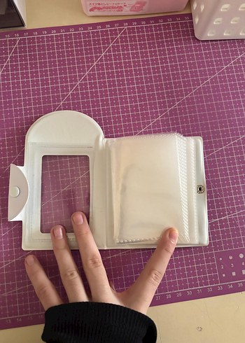 Pastel pembe renginde binder - Görsel 4