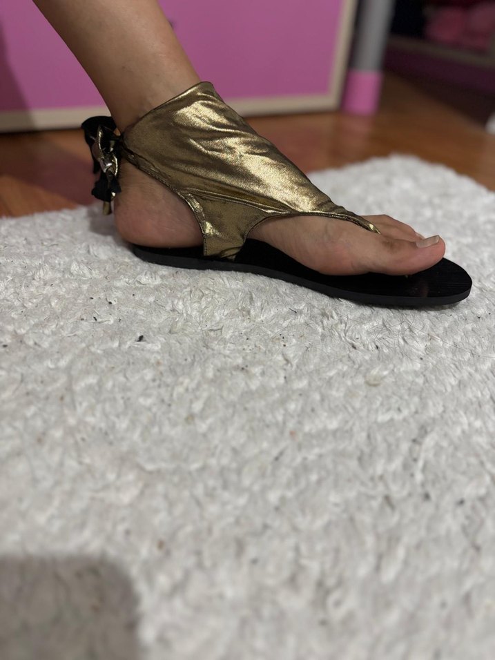 Sandalet parmak arası bağlamalı - Görsel 5