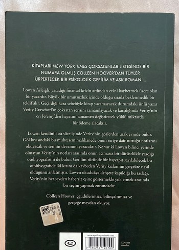 Beden Verity - Gerçeğin Diğer Kıyısı