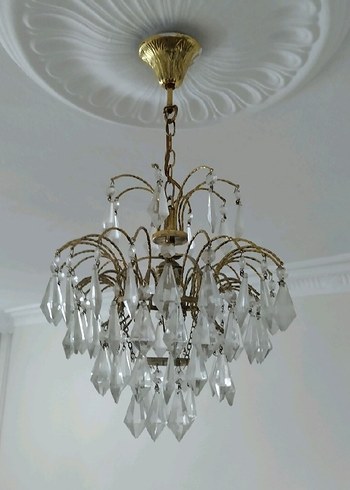 2'li Kristal Avize