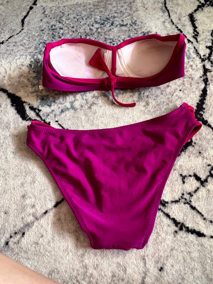 Pembe kırmızı bikini - Görsel 2