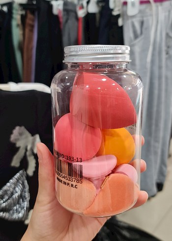 Renkli Makyaj Süngeri Seti - Görsel 2