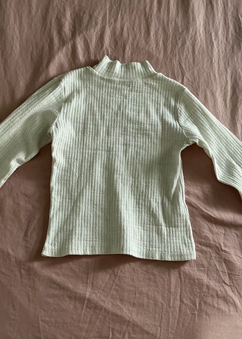 Beyaz Kadın Balıkçı Yaka Triko Kazak - Görsel 2