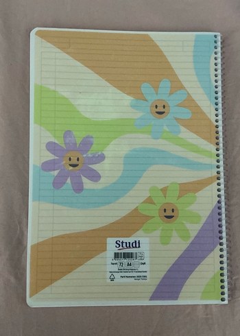 Studi marka 3 ADET DEFTER 
2 kareli 1 çizgili - Görsel 6