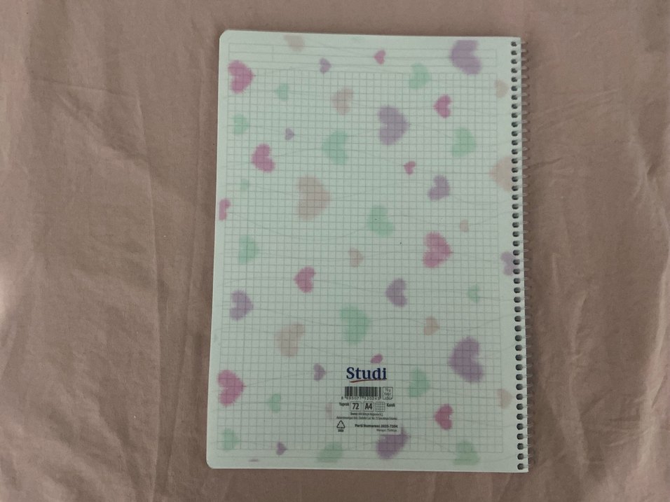 Studi marka 3 ADET DEFTER 
2 kareli 1 çizgili - Görsel 4