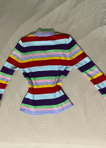 Trendyol marka renkli kazak m beden - Görsel 2