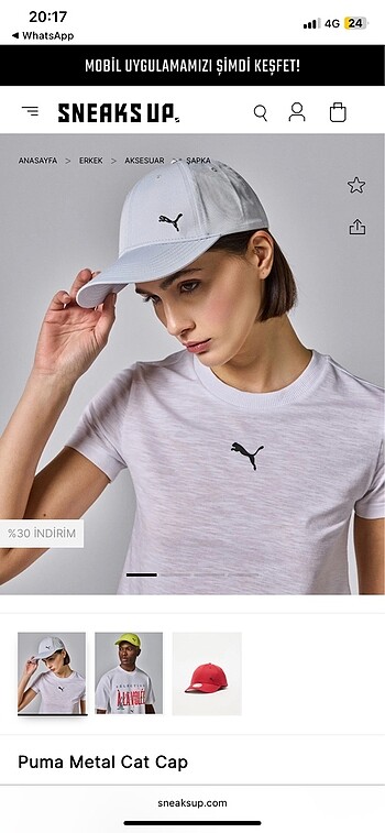 Puma Metal Cat Şapka