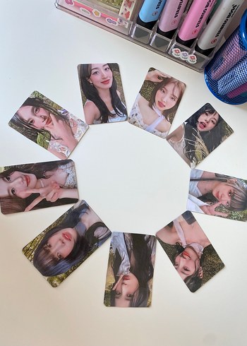 Twice photo card