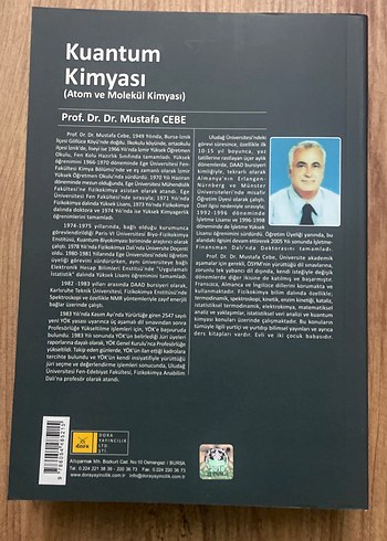 Beden Renk Kuantum Kimyası (Atom ve Molekül Kimyası) Kitabı
