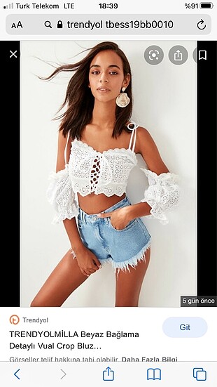 trendyol askılı crop