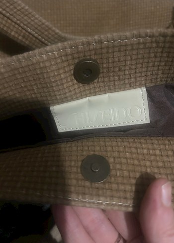 Püsküllü Bohem Bej Kadın Çanta - Görsel 3