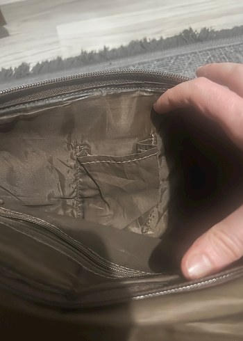 Kahverengi Fermuarlı Erkek Bel Çantası - Görsel 8