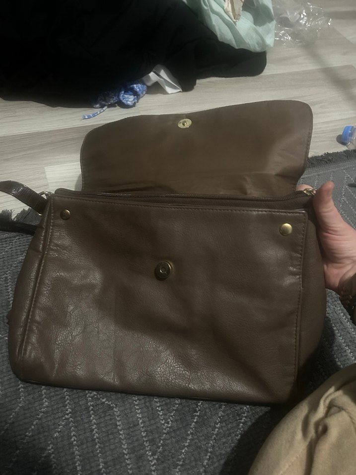 Kahverengi Fermuarlı Erkek Bel Çantası - Görsel 5