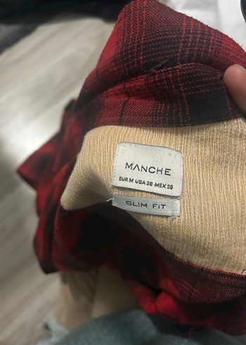 Bordo Slim Fit Kareli Erkek Gömlek - Görsel 2