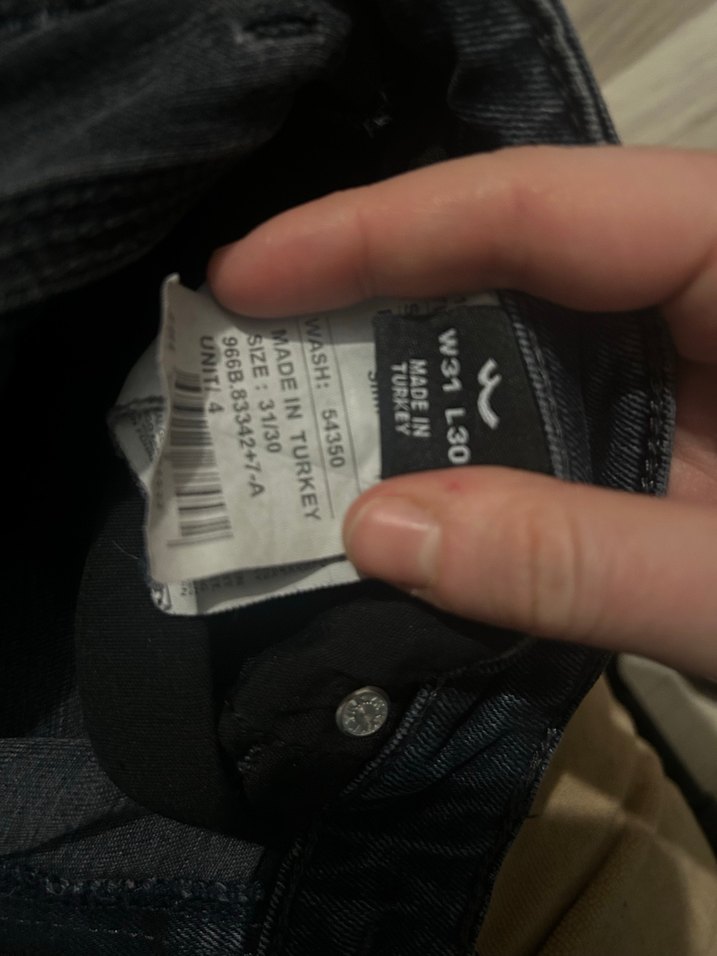 Gri Regular Fit Erkek Kot Pantolon - Görsel 3