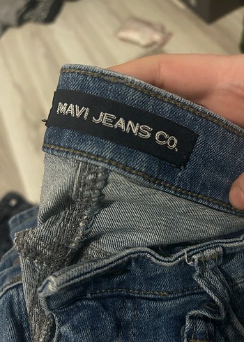 Karaca Mavi Kadın Kot Pantolon - Görsel 5