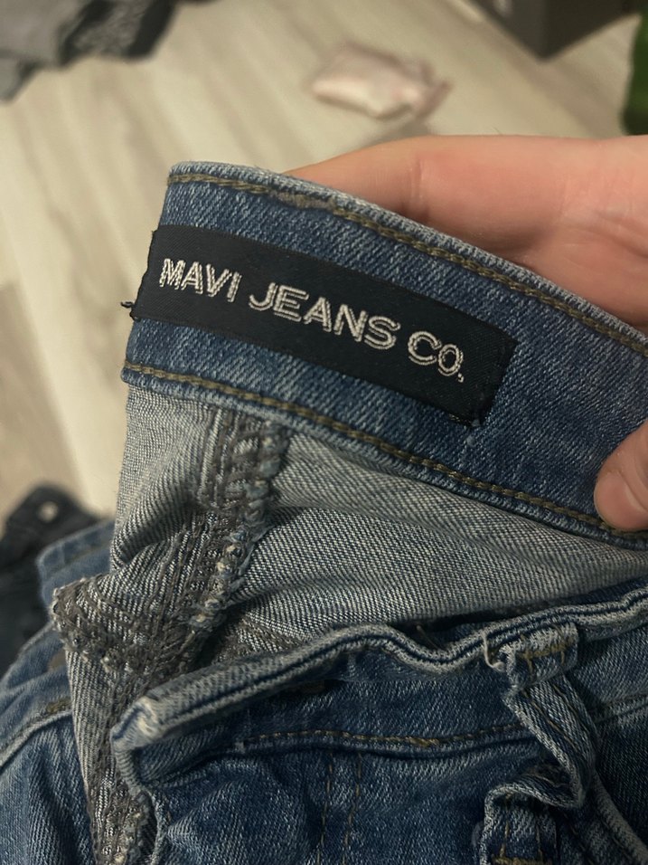 Karaca Mavi Kadın Kot Pantolon - Görsel 5