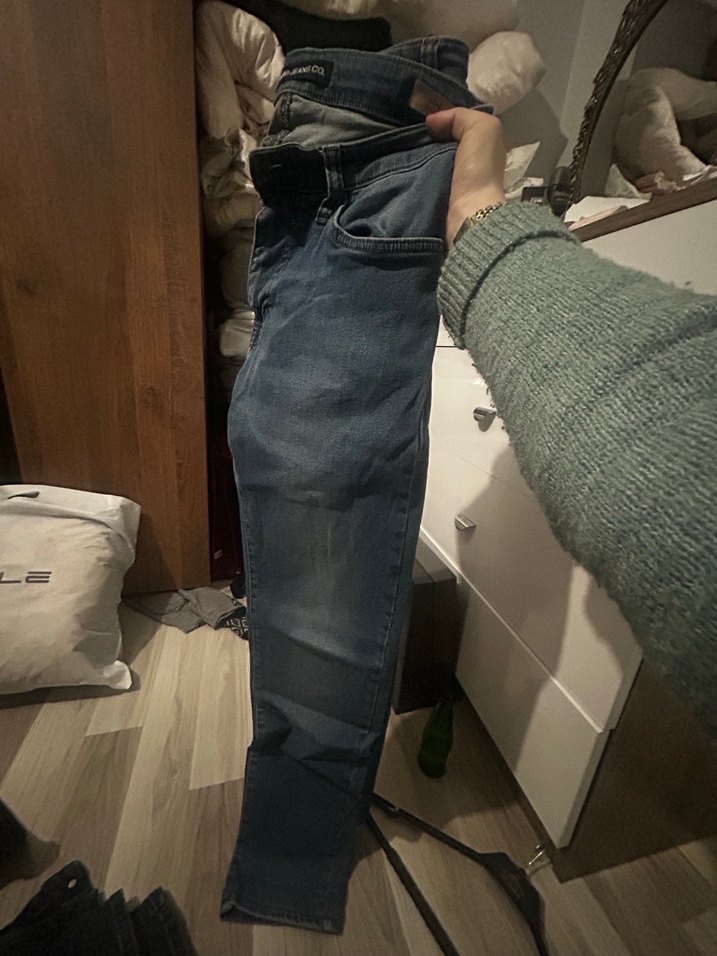 Karaca Mavi Kadın Kot Pantolon - Görsel 2