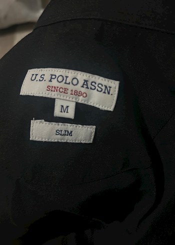 U.S. Polo Assn. Siyah Erkek Gömlek - Görsel 4
