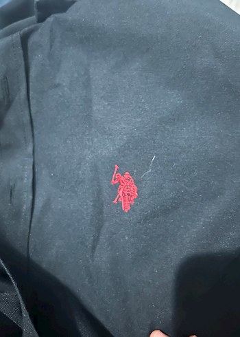 U.S. Polo Assn. Siyah Erkek Gömlek - Görsel 3