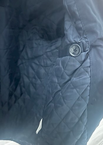 Erkek Siyah Düğmeli Midi Ceket - Görsel 5