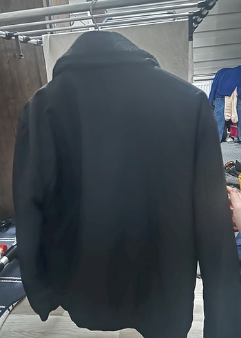 Erkek Siyah Düğmeli Street Style Ceket - Görsel 5