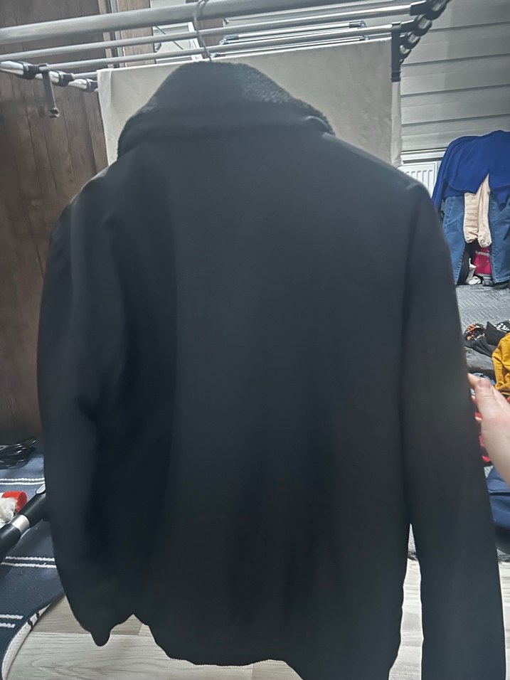 Erkek Siyah Düğmeli Street Style Ceket - Görsel 5