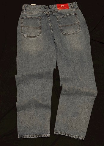 Lacivert Erkek Baggy Jeans - Görsel 3