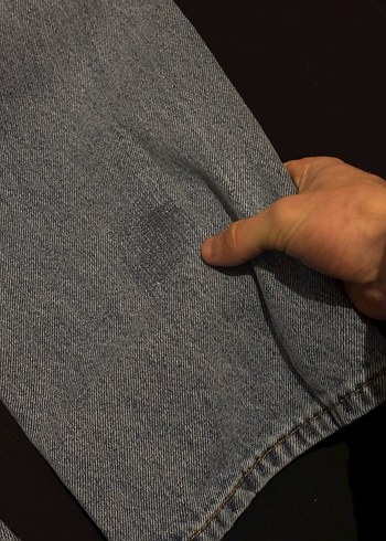 Lacivert Erkek Baggy Jeans - Görsel 4