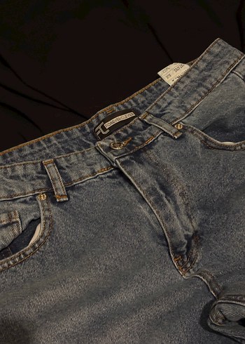 Lacivert Erkek Baggy Jeans - Görsel 2