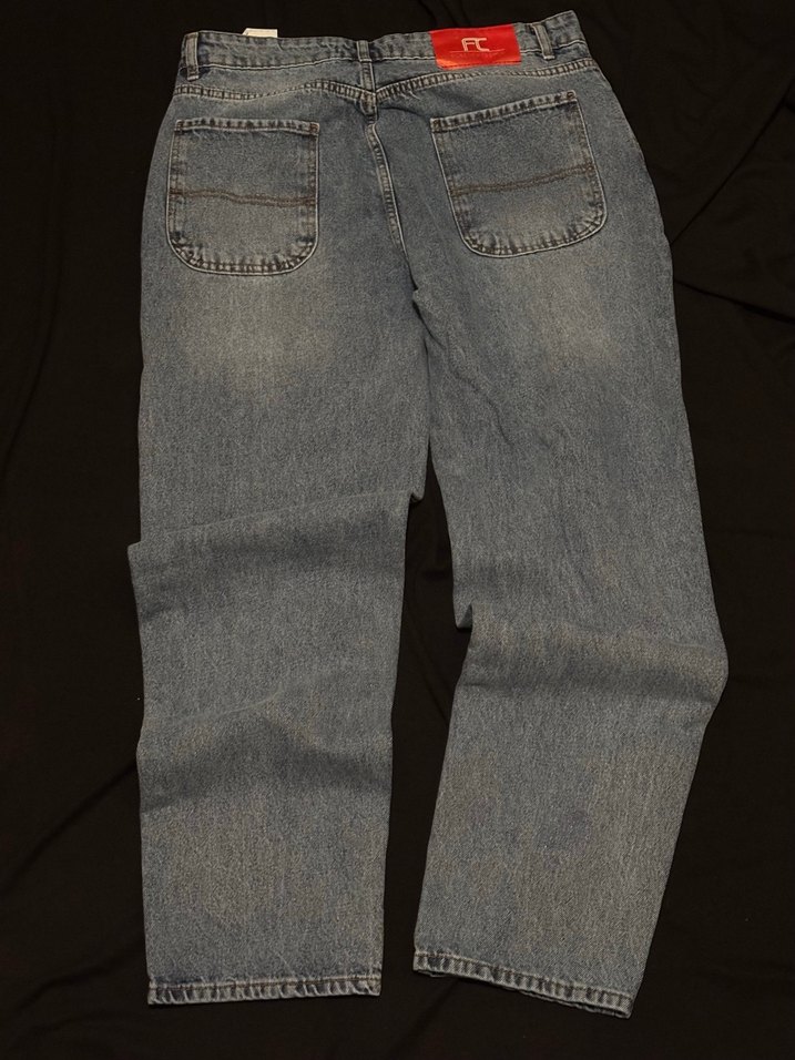 Lacivert Erkek Baggy Jeans - Görsel 3