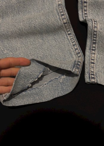 Buz Mavisi Baggy Jeans - Görsel 3