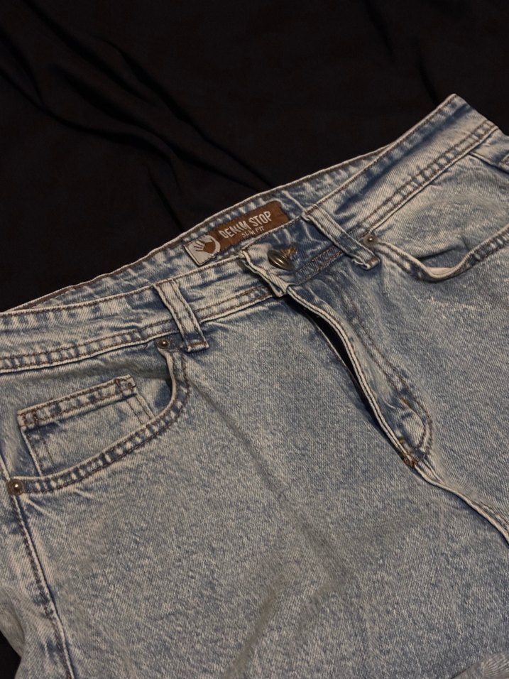 Buz Mavisi Baggy Jeans - Görsel 2