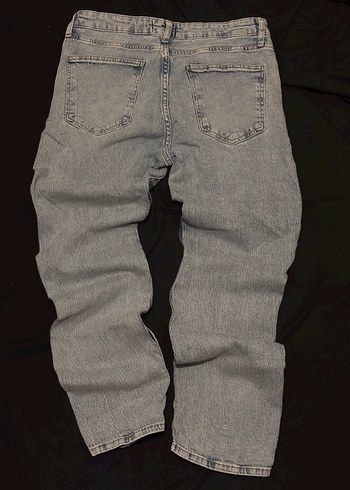 Buz Mavisi Erkek Baggy Jeans - Görsel 3