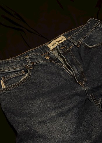 Erkek Lacivert Land Power Baggy Jeans - Görsel 2
