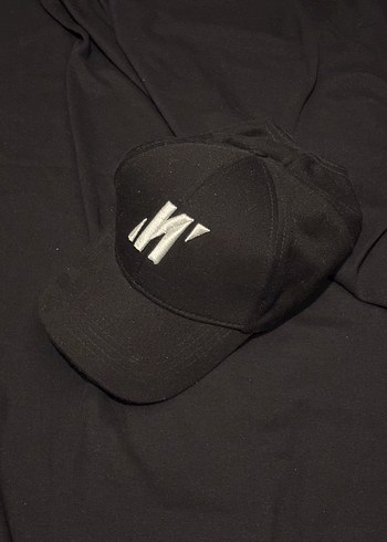 Beyaz - Siyah Erkek Street Wear Şapka - Görsel 2