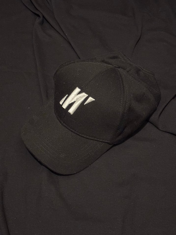 Beyaz - Siyah Erkek Street Wear Şapka - Görsel 2