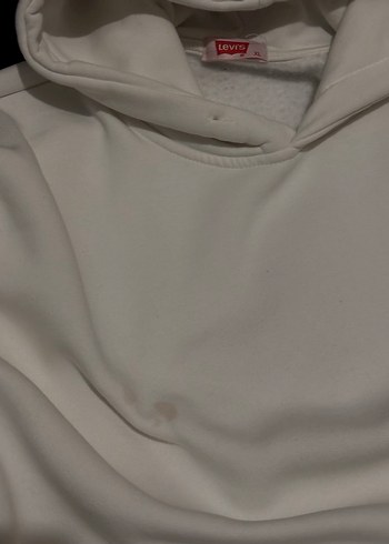 Levi's Beyaz Kapüşonlu Sweatshirt - Görsel 4