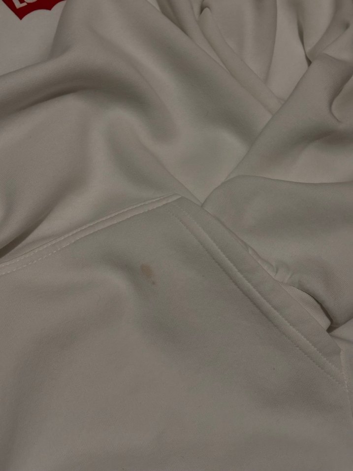 Levi's Beyaz Kapüşonlu Sweatshirt - Görsel 3