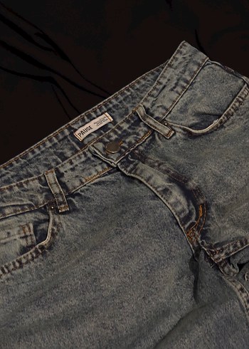 Buz mavisi Erkek Baggy Pantolon - Görsel 2