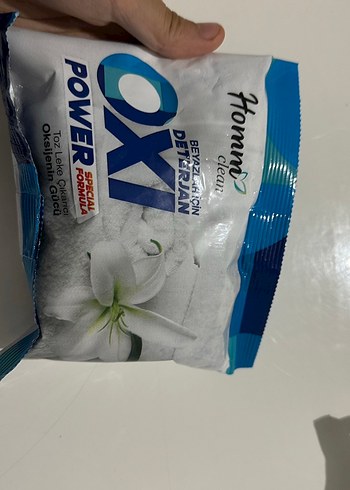Homms Oxi Power Beyazlar İçin Toz Çamaşır Deterjanı - Görsel 2