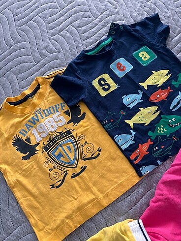 12-18 Ay Beden Erkek bebek tshirt