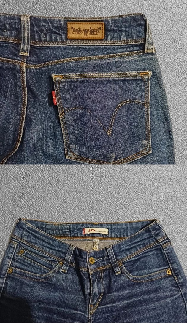Levis 570 bootcut - Görsel 2